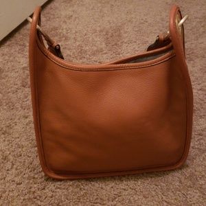 ELLEN DEGENERES GENUINE LEATHER SHOULDER BAG